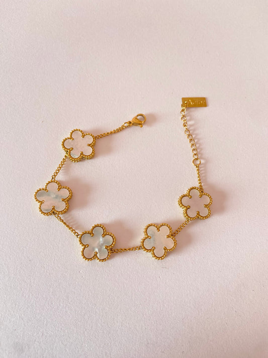 pulsera floral